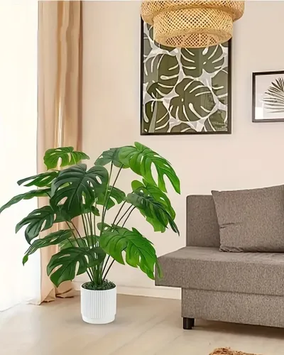 Bimë artificiale Monstera, 90 cm - 3