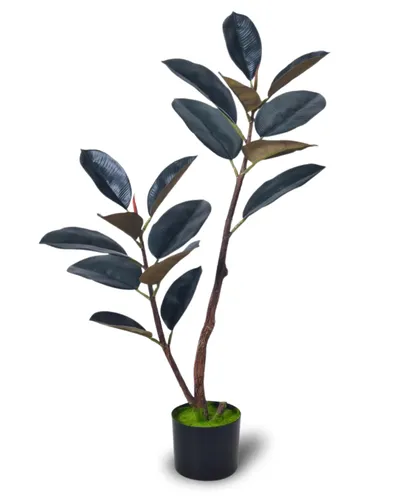 Bimë artificiale Promax Dark Rubber Tree, 150 cm - 1