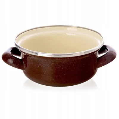Tenxhere tradicionale çelik me smalt, për induksion, shumëngjyrëshe - 2