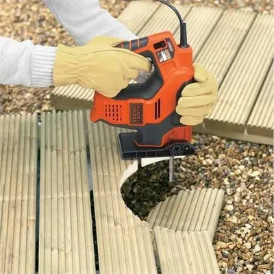 Sharrë dore Black&Decker RS890K, 500W, portokalli / e zezë - 2