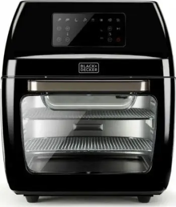 Fritezë me ajër & furrë Black+Decker BXAFO1200E, 1700W, e zezë