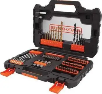 Set majash Black & Decker për metal, dru dhe beton (A7231), 76 copë