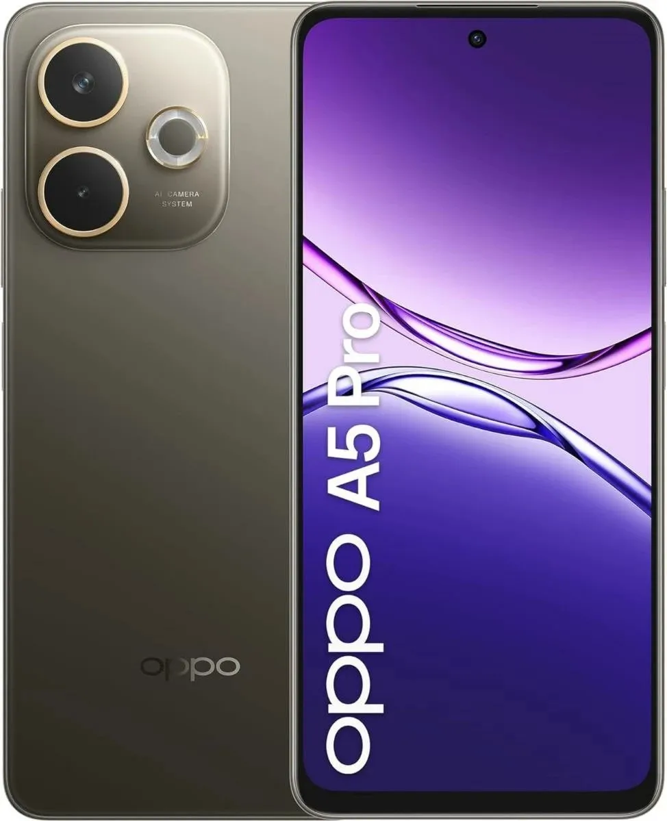 Celular OPPO A5 Pro 8+256GB 5G Black Brown - 1
