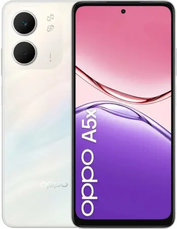 Celular OPPO A5x 4GB 128GB 6.67 inç Laser White