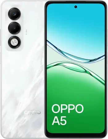 Celular OPPO A5 6GB 128GB bardhë