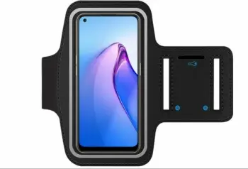 Mbështjellës krahu Oppo për celular, Velcro, e zezë