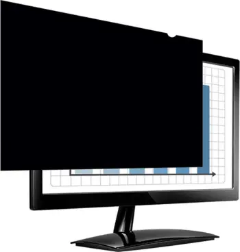 Filtër privatësie për monitor Fellowes, 23.8", e zezë