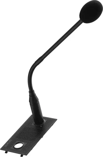 Mikrofon konferencash Axis TC6901, gooseneck, me sfungjer, i zi