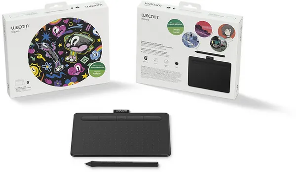 Tablet Wacom Intuos S, Bluetooth, i zi - 3