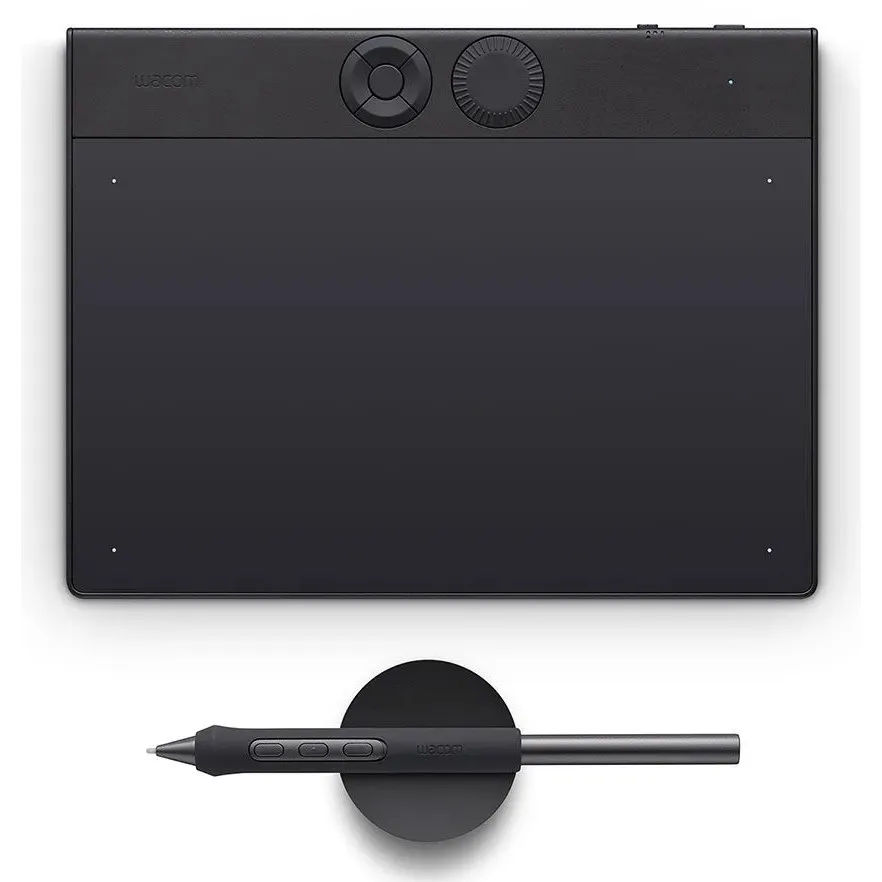 Tabletë grafike Wacom Intuos Pro Small, pen digjital, e zezë - 1