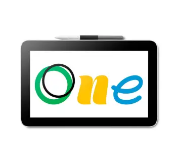 tablet grafik me ekran, Wacom One DTC121W0B, 12 inç, madhësi S, Silver/Black