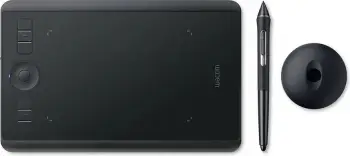 Tablet grafike Wacom Intuos Pro S, Wireless, 5080 lpi, 160 x 100 mm, e zezë