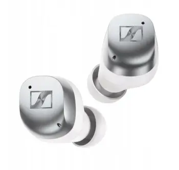 Kufje Sennheiser MOMENTUM True Wireless 4, 30 orë, të bardha