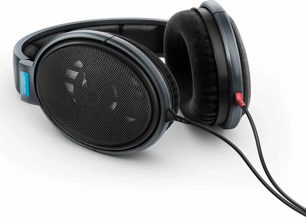 Kufje Sennheiser HD 600, stereo, të zeza - 5