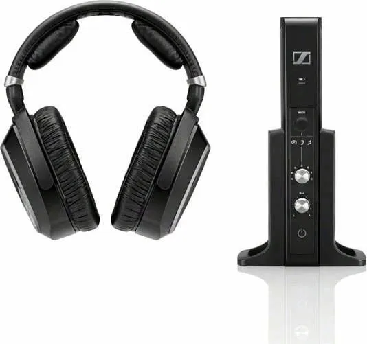Kufje Sennheiser RS 195-U, 3.5mm, të zeza - 3