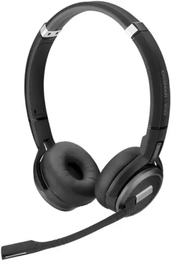 Kufje Sennheiser SC SDW5064-EU, binaural, për PC dhe celular, të zeza