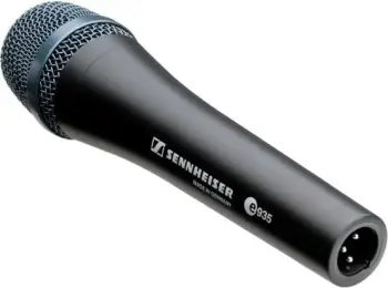 Mikrofon dinamik Sennheiser e 935, kardioid, për vokal, i zi