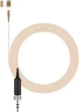 Mikrofon Sennheiser MKE 1-EW-3, sub-miniaturë, me kabllo, 1.6m, bezhë