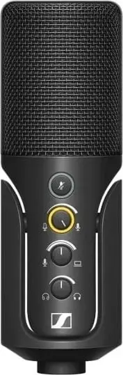 Mikrofon kondensator Sennheiser Profile Streaming Set, me krah të rregullueshëm, USB-C, i zi