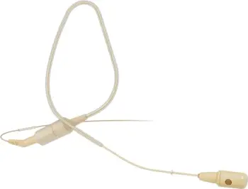 Mikrofon për kokë Sennheiser HSP 4-EW3, kondensator, me kabllo, Bezhë