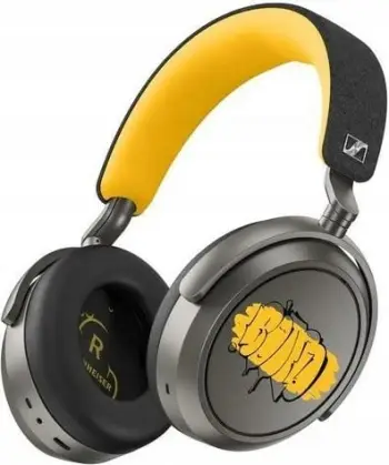 Kufje wireless Sennheiser Momentum 4, 80th Anniversary Edition, Bluetooth, të zeza/verdha