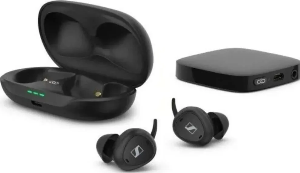 Kufje Sennheiser TV Clear Set, Wireless, të zeza - 4