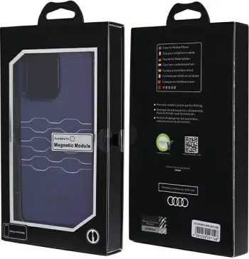 Mbështjellës Audi IML MagSafe për iPhone 14 Pro, Blu