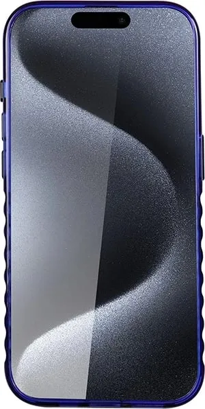 Mbështjellës Audi IML Big Logo MagSafe për iPhone 15 Pro, Blu - 2