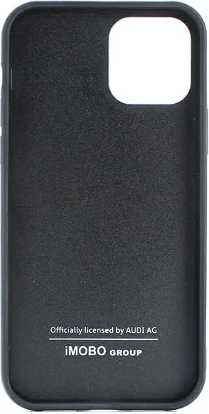 Mbështjellës Audi Carbon Fiber për iPhone 12/12 Pro 6.1", i zi - 3