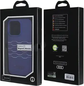 Mbështjellës Audi IML MagSafe për iPhone 13 Pro Max, Blu