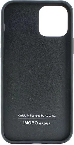 Kllapa mbrojtëse Audi Carbon Fiber për iPhone 14 6.1", hardcase, e zezë - 2