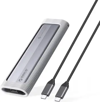 Kasë Orico AXM2S-G2 për SSD M.2 NVMe/NGFF, USB-C 10Gb/s, Gri