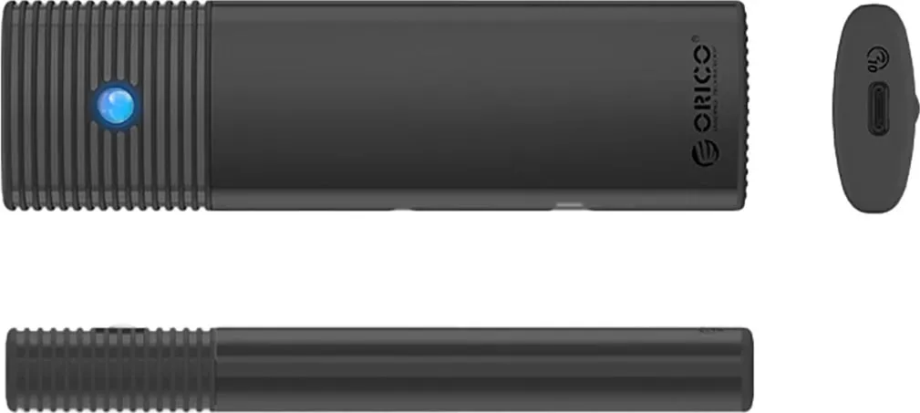 Kasë Orico PWM2 për SSD M.2 NGFF SATA, USB-C 5Gb/s, e zezë - 2