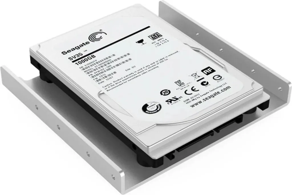 Sanki alumini për HDD 2.5'' Orico, e zezë - 4