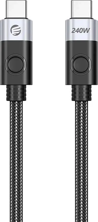 Kabllo USB-C në USB-C Orico CC240-40-10-BK-BP, 240W, 1m, e zezë