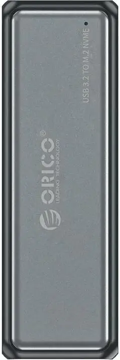 Kasë Orico NVME M.2, 10Gbps, USB-A në USB-A/C, Gri