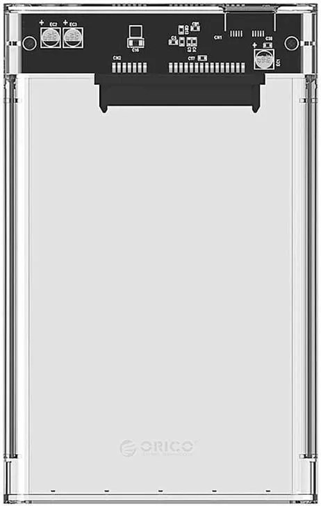 Kasë Orico 2139U3 për HDD/SSD 2.5", USB 3.0, Transparent - 1