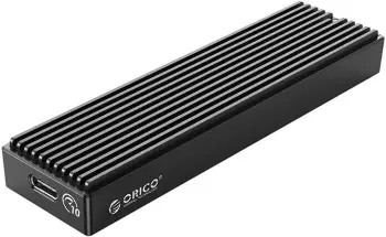 Kasë Orico NVME M.2, 10gbps, USB-A në USB-C + USB-C në USB-C, e zezë