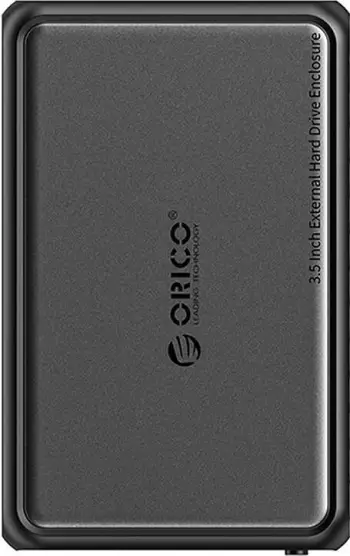 Kasë Orico DDL35-U3-EU-BK-BP-IP për HDD/SSD 2.5"/3.5", 5Gbps, USB-A në USB-B, e zezë