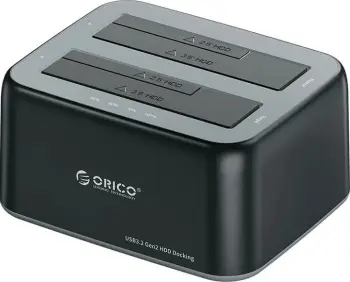 Kasë Orico 6829C3-V1-EU-BK-BPIP për 2.5"/3.5" HDD/SSD, USB 3.2 Gen 2, 36TB, e zezë