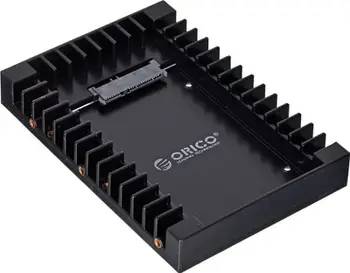 Adapter montues për disk Orico 1125SS V1, për disk 2.5" në slot 3.5", i zi