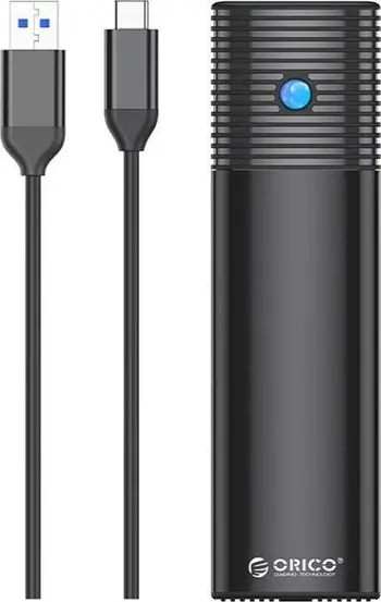 Kuti eksternale Orico Pocket, për SSD M.2 SATA, USB C 5Gbps, e zezë