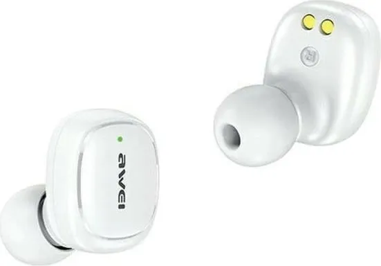 Kufje pa tela Awei T13 Pro, TWS, Bluetooth 5.1, të bardha - 2