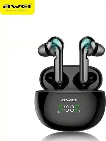 Dëgjuese Awei T15P TWS, 20.000 Hz, të zeza