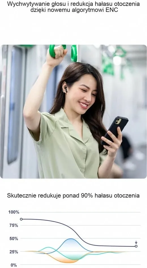 Kufje Bluetooth AWEI T68 ENC - 3