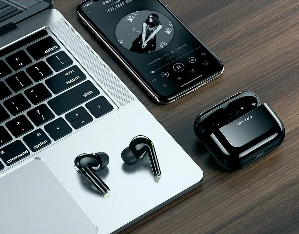 Kufje Me Bluetooth AWEI T29 (Bardhë) - 15