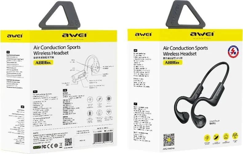 Kufje Me Bluetooth AWEI A886BL - 2