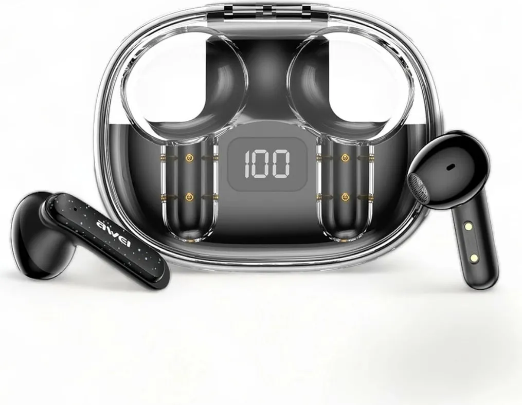 Kufje Me Bluetooth AWEI T86 ENC (Zezë) - 1