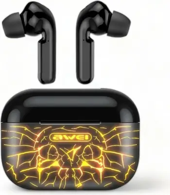 Kufje Me Bluetooth AWEI T29Pro (Verdhë)