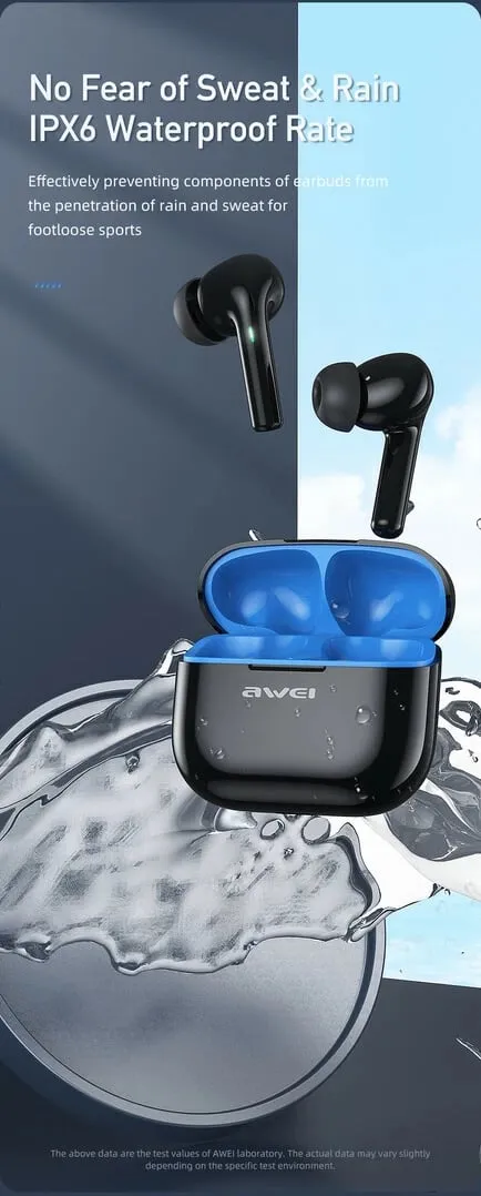 Kufje Me Bluetooth AWEI T1PRO (Bardhë) - 9